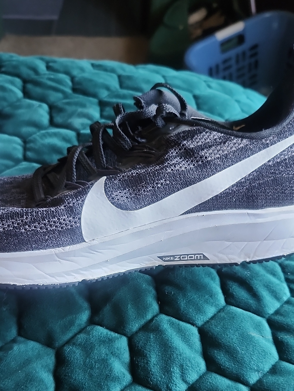 Nike Black Running Shoes ZOOM PEGASUS 35 - Picture 2 of 6